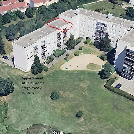 Du Parc De Lyon Est 102m2 Pkg Free Lägenhet